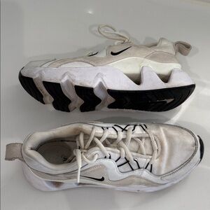 Nike white and Black Sneakers